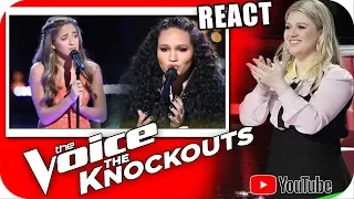 Brynn Cartelli vs Jamella - Kelly Clarkson Team The Voice 2018 KNOCKOUTS