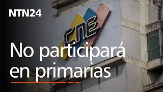 CNE  no participará en la organización de las primarias en el exterior