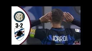 Inter Milan vs Sampdoria 3 2 All goals and highlights Serie A Italy Giornata 10