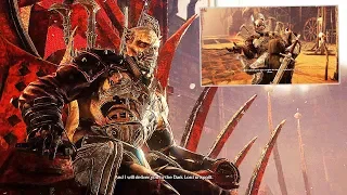 SHADOW OF MORDOR - BOSS BATTLE TALION VS THE TOWER. DEFEAT THE BLACK CAPTAIN PART 11