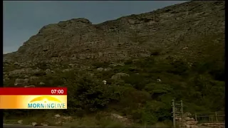 Two die climbing Table Mountain