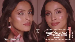 Pink Valentine's Makeup using Pillow Talk Blush Wands | Charlotte Tilbury