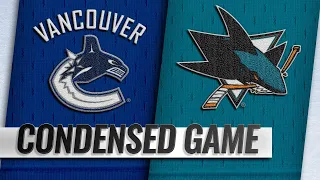 02/16/19 Condensed Game: Canucks @ Sharks