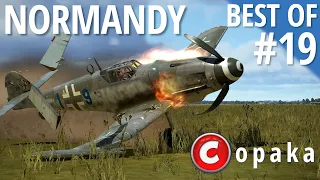 il2 Sturmovik Battle of Normandy | Dogfights compilation | satisfying crashes | compilation #19