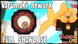 [CODE] Narumaki Rework Full Showcase Shindo Life | Shindo Life Narumaki Full Showcase