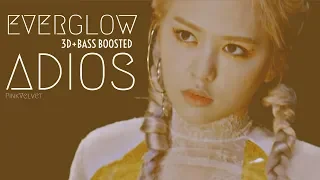 [3D+BASS BOOSTED] EVERGLOW (에버글로우) – Adios | PinkVelvet