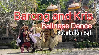 Barong and Kris Dance , Batubulan Bali . #barongandkrisdance #barong #budaya #dance #fyp #travel