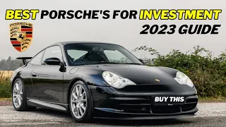 The 5 BEST Porsches to Buy for Investment in 2023