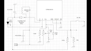 Make an LED driver using STRW6053S