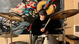 “An inanimate close up of a street punk trouble maker” By Rancid Drum Cover