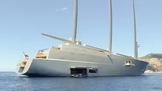 El velero más grande del mundo navega en aguas de Ibiza y Formentera