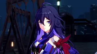 Bronya made Seele Blush - Honkai Star Rail