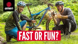 Are Flat Pedals Slower For Cross Country? | Flats Vs Clips XC Edition