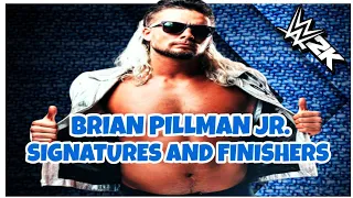 Brian Pillman Jr Signatures and Finishers (WWE 2K20)
