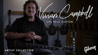 Vivian Campbell on his Signature Gibson Custom Les Paul and his long time love for Les Pauls