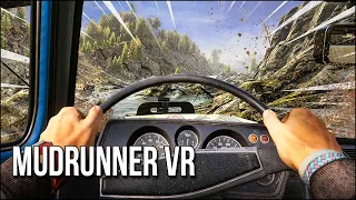 MudRunner VR | An Example Of Why I Should Never Be Trusted With A Truck