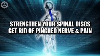 Heal Scoliosis | Strengthen Your Spinal Discs | Get Rid Of Pinched Nerve & Pain | 174 Hz Pain Relief