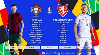 eFootball PES 2021 - Portugal vs Czech Republic UEFA EURO 2024 GAMEPLAY PC 2024