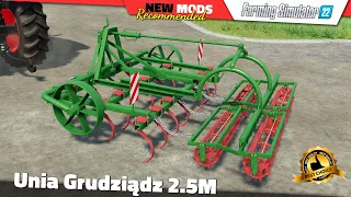 FS22 | UNIA Grudziądz 2.5M cultivator - Farming Simulator 22 New Mods Review 2K60