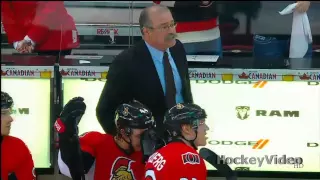 Paul MacLean time-out with a 6-1 lead and few seconds left in the game . May 5, 2013