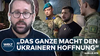 DURCHBRUCH AN DER SÜDFRONT: Nur kleine Geländegewinne, aber "das macht den Ukrainern Hoffnung"