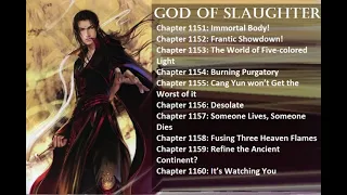 Chapters 1151-1160 God Of Slaughter Audiobook
