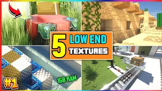 😄 Top 5 Best Graphics For Minecraft Pe Low End Device | Best Texture Packs For Low End Devices