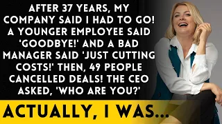 I got fired from my job, but after 49 cancellation calls,the CEO finally asked who I am.The truth is