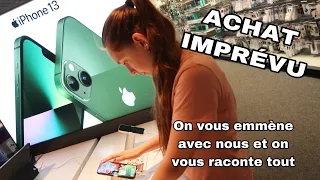 PETIT ACHAT IMPREVU ... ON VOUS EMMENE AVEC NOUS !