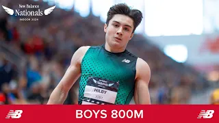 Boys 800m - New Balance Nationals Indoor 2024