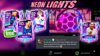 NEW LEAKS ABOUT NEW CONFIRMED EVENT (NEON LIGHTS) IN FIFA MOBILE 22