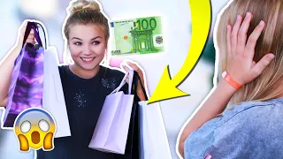 ICH 'KLAUE' meiner SCHWESTER 100€⁉️😰 Sie weiß nicht, was ich ihr kaufe!😳👙