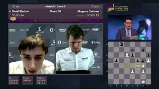 Magnus rage after losing to Daniil Dubov