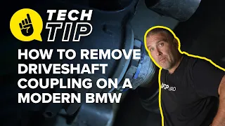 How To Service A BMW Drive Shaft With A Drive Shaft Coupling Nut (2011-Current BMW Models)