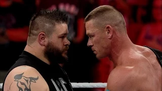 U.S. Champion  John Cena battles NXT Champion Kevin Owens in a rematch at Money in the Bank!