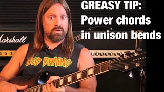 GREASY TIPS: Adding a power chord to your bends