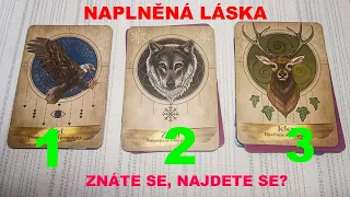 NAPLNĚNÁ LÁSKA. ZNÁTE SE? NAJDETE SE? DOJDE NAPLNĚNÍ? Výklad karet