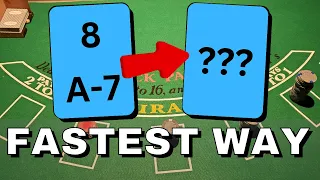 BEST Way to Learn Basic Strategy in Blackjack is FLASHCARDS
