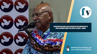 People’s Alliance Leader Sitiveni Rabuka | 12/03/2022