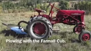 Installing & Using Farmall Cub Plow