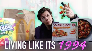 I Tried 90s Food And Diet Trends For A Day | Living Like It's 1994