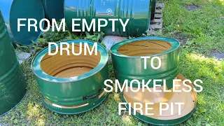 Smokeless Fire Pit by Amicus.  How It's Made.