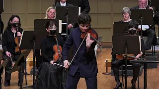 Augustin Hadelich plays Tchaikovsky concerto with Dallas Symphony and Gemma New (Live, April 2021)