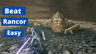 How to Beat the Rancor on Jedi Grand Master Difficulty: Star Wars Jedi Survivor