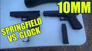 Springfield XDM 5.25" 10mm vs. Glock 40 10mm for Alaskan Bears Part 1 with Chukes Outdoor Adventures