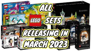 All LEGO Sets Releasing in March 2023 | The Return of the Ring!