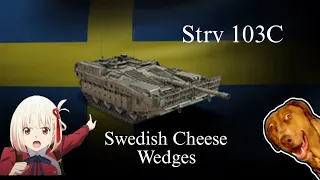 Strv 103C Swedish Cheese Wedges in Warthunder Mobile (Highlights)