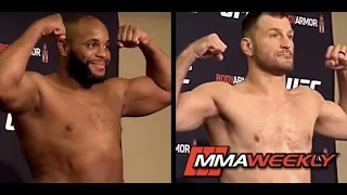 UFC 241 Official Weigh-in: Daniel Cormier vs Stipe Miocic