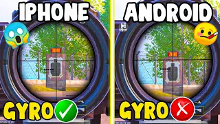 iPHONE GYROSCOPE VS ANDROID GYROSCOPE BGMI TEST🔥WHO WILL WIN | iOS VS ANDROID | BGMI TEST 2021