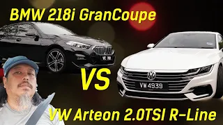 Perbandingan: BMW 218i GranCoupe vs VW Arteon 2.0 TSI,  paling sukar untuk pilih pemenang